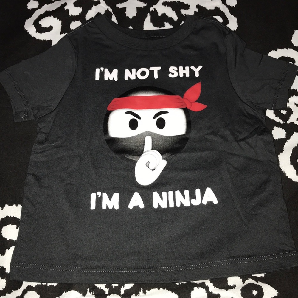 I’m not shy ninja t-shirt